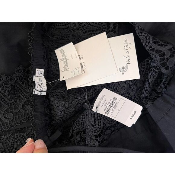 Charo Ruiz Brenda Long Dress black XL - Picture 11 of 13